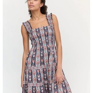 Hill House Dress The Kimmy Nap Dress Navy Emma Stripe